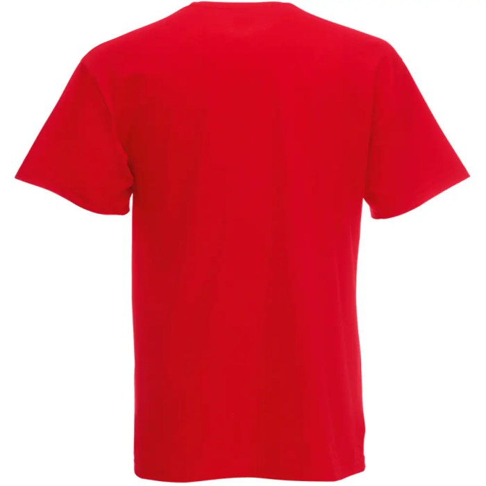 Red men's dress shirt