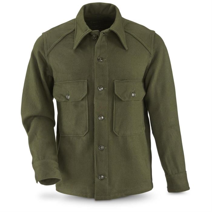 Mens military dress shirt