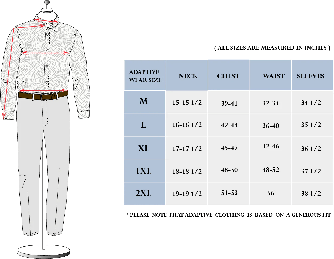 Men dress shirt measurements A Guide to Perfect Fit