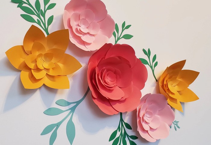 How to Make Easy Paper Flower Candle Decoration