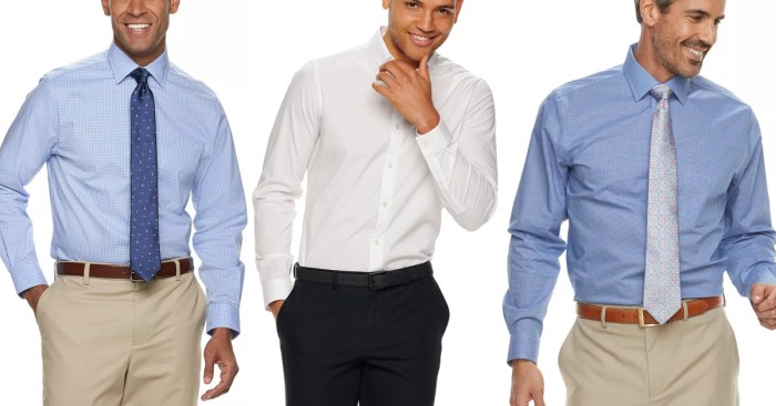 Kohl's clearance mens dress shirts