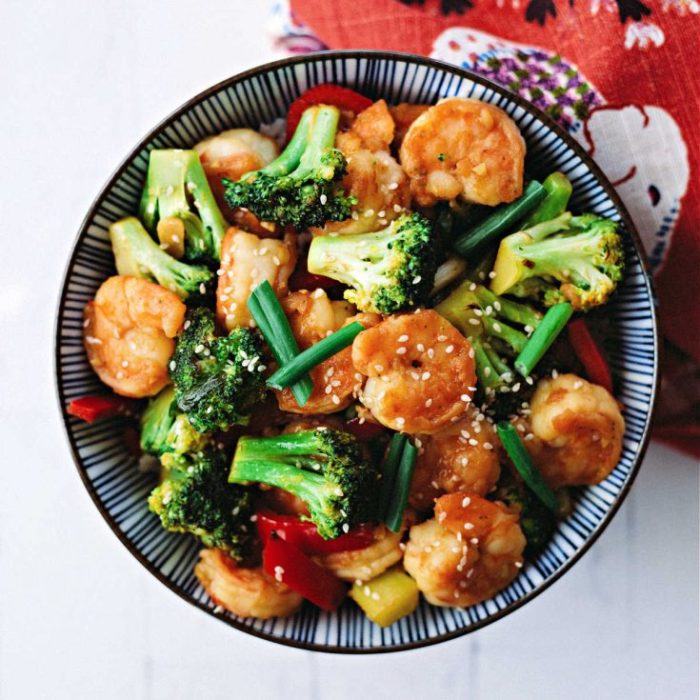 How to cook shrimp with broccoli chinese style